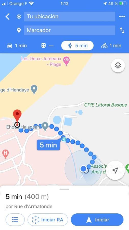 Kukulumera Beach-Plage-Playa Apartment Hendaye Luaran gambar